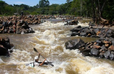 Canoagem Slalom em Tomazina