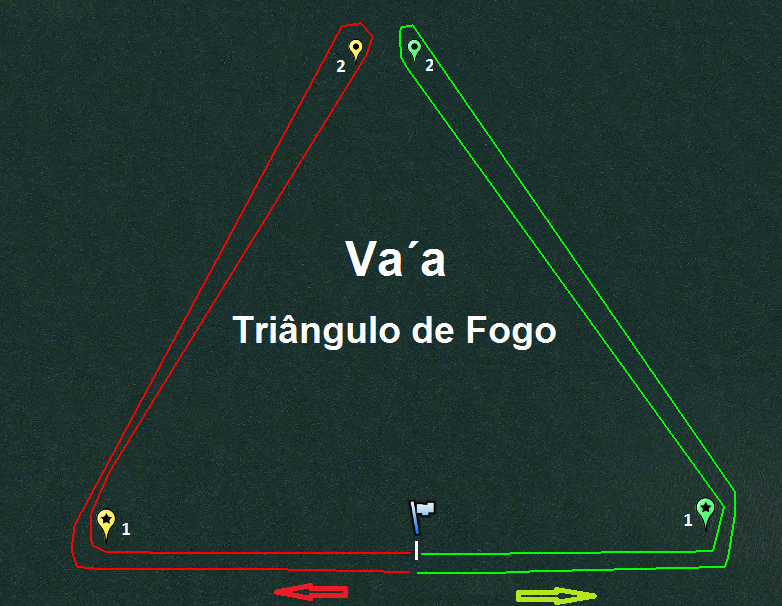 Triangulo De Fogo Va'a