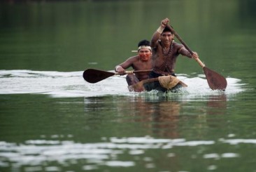 Jogos Indígenas têm treinamento de canoagem