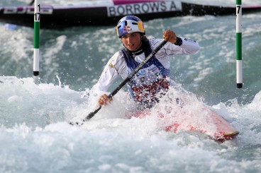 Jessica Fox conquistou vaga Olímpica para a Austrália na K1 feminina (Foto: Harry Hubbard/Getty Images)