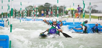 Evento-teste da Canoagem Slalom, no Complexo Olímpico de Deodoro