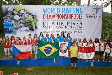 Equipes Sub-23 e Sub-19 de Rafting R6 brilham no Campeonato Mundial