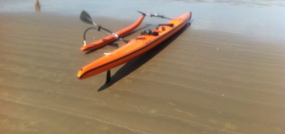 VENDE-SE: Canoa Havaiana OC2 da Nautilus Ubá2, em Praia Grande/SP