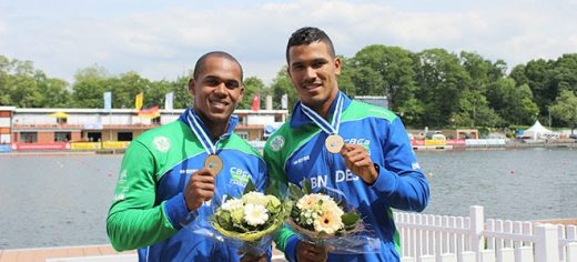 Erlon de Souza e Ronilson Oliveira levam o bronze no C2 200m