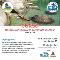 Técnicas Avançadas de Canoagem Oceânica - Nível 3 ACA