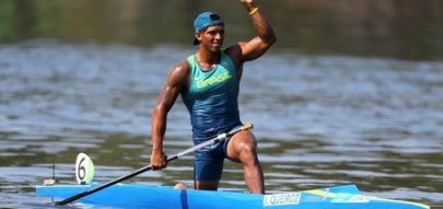 Isaquias Queiroz após classificação para a final dos 200m. 17/08/2016 REUTERS/Murad Sezer