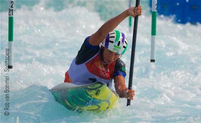 Ana terminou a eliminatória na 17ª posição com 110.80 segundos