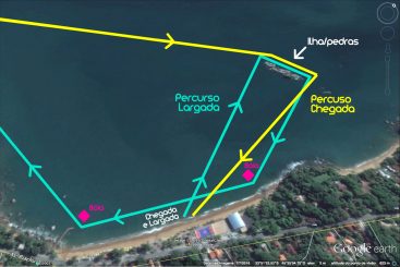 Percurso 4ª Etapa 2016 - Ilhabela